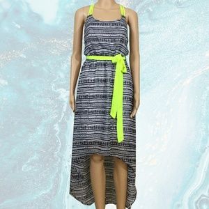 Princess by Vera Wang Ikat Print Hi Low Dress